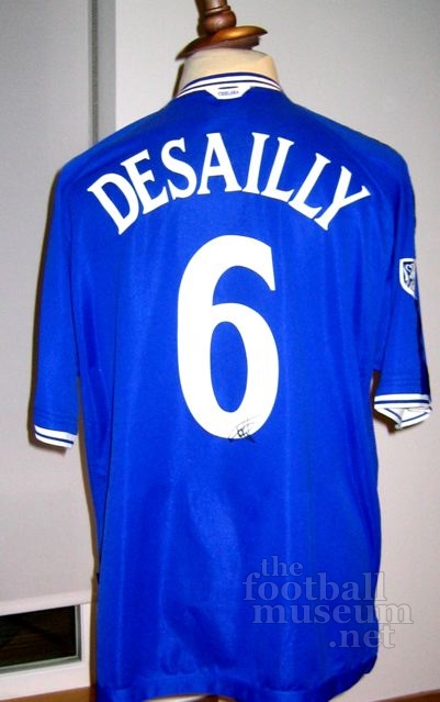Marcel Desailly  Match Worn Chelsea Shirt